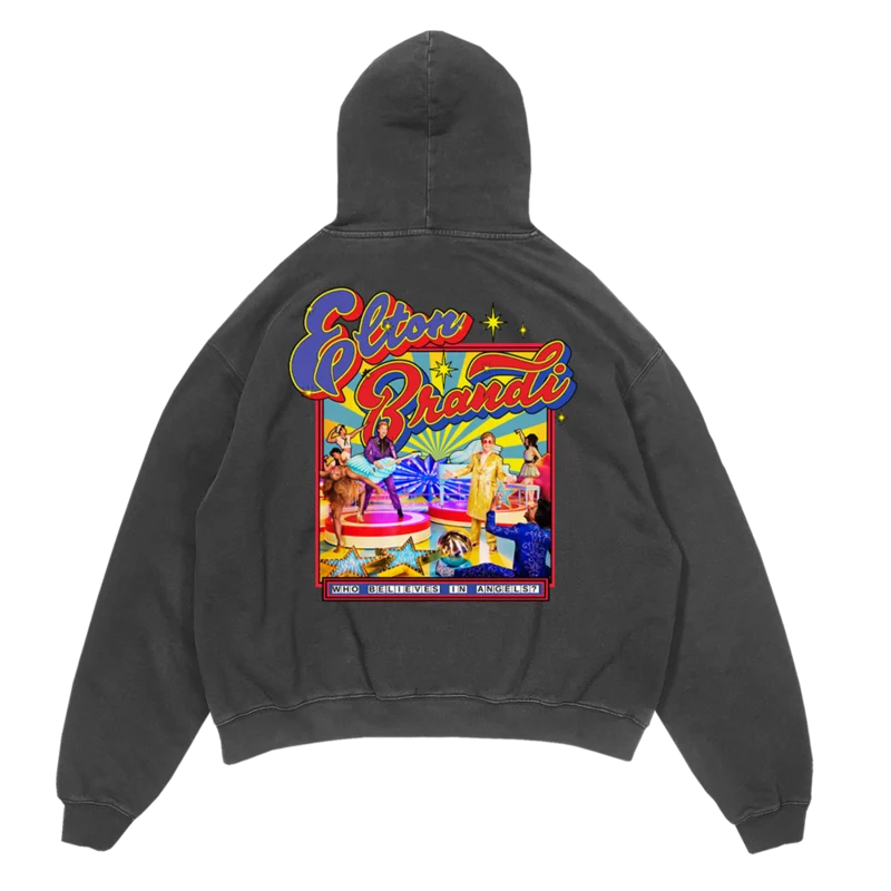 Who Believes In Angels? Album Cover Hoodie