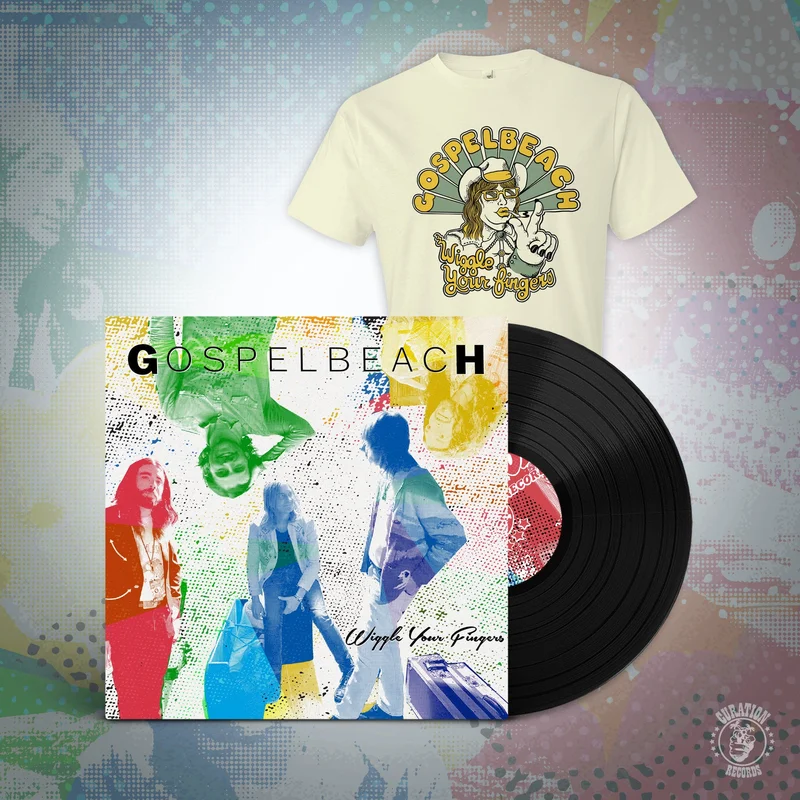 Wiggle Your Fingers - Vinyl / Tee Bundle Black