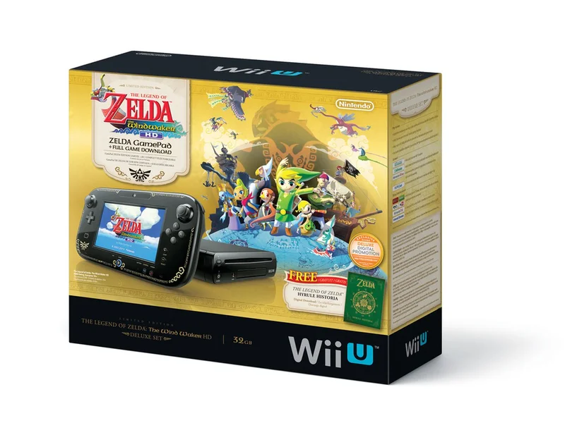 Wii U Deluxe 32GB/ Zelda Bundle - GAME SYSTEM