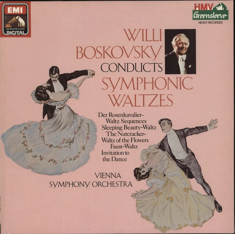 Willi Boskovsky Symphonic Waltzes German Vinyl LP