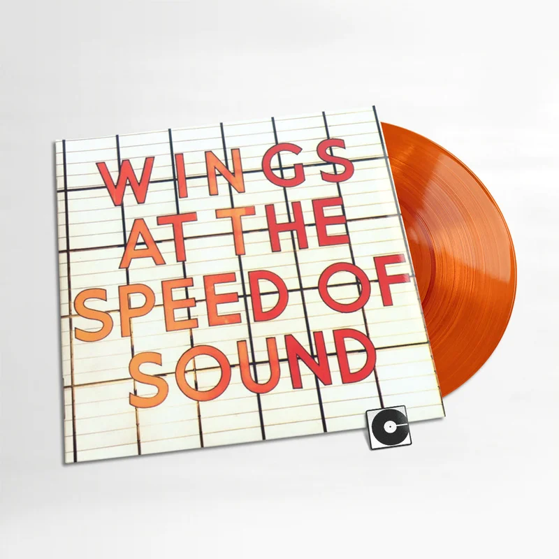 Wings - "Wings At The Speed Of Sound" Orange Vinyl