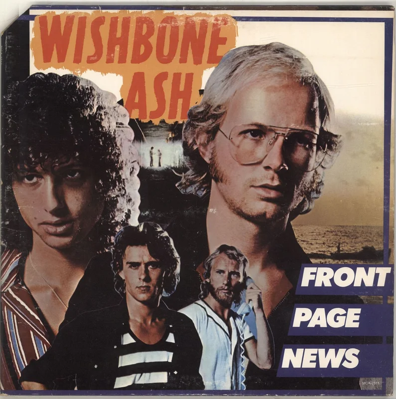 Wishbone Ash Front Page News US Vinyl LP