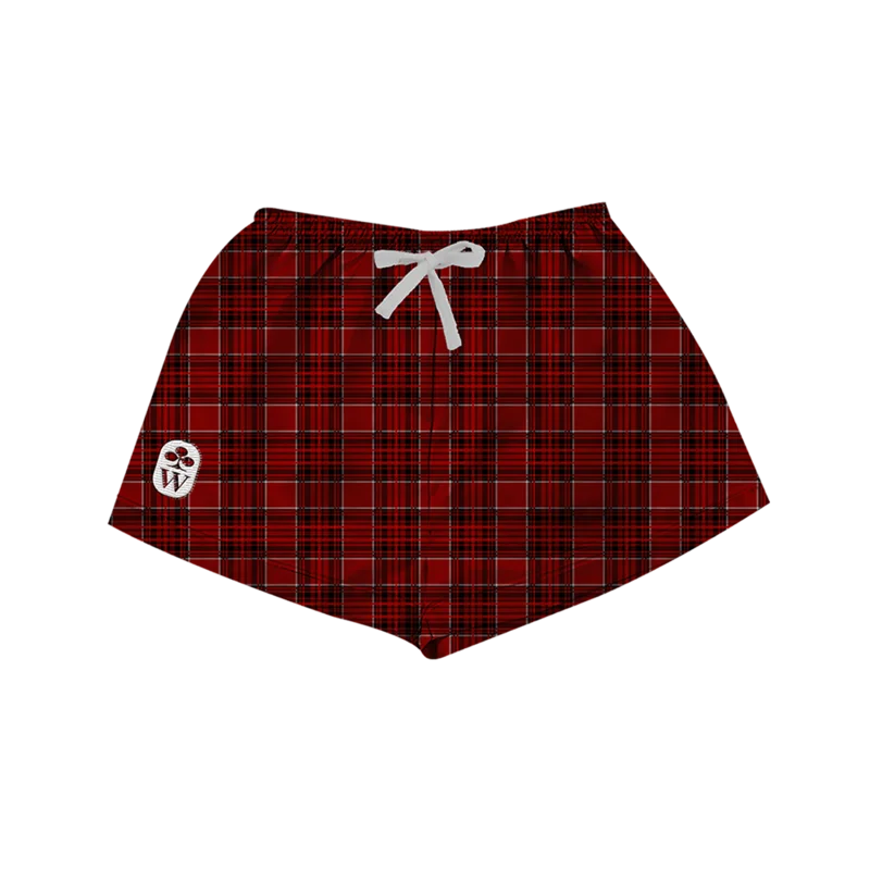 Wishbone Flannel Pajama Shorts