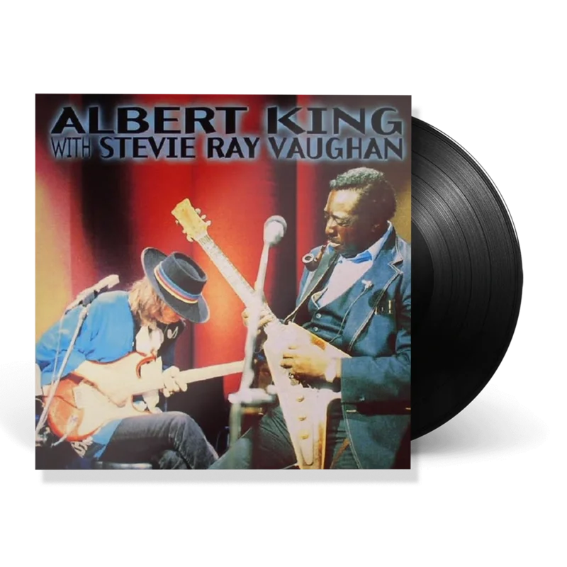 With Stevie Ray Vaughan In Session (LP)