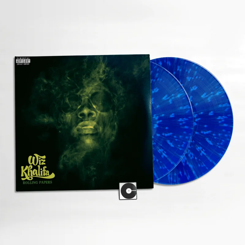 Wiz Khalifa - "Rolling Papers" 10th Anniversary Blue Vinyl