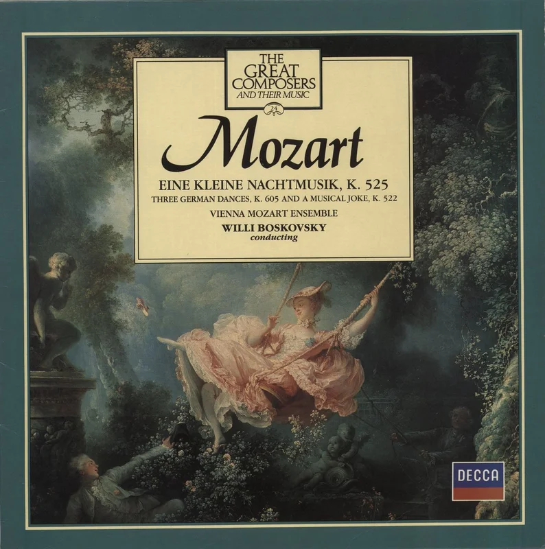 Wolfgang Amadeus Mozart Eine Kleine Nachtmusik UK Vinyl LP