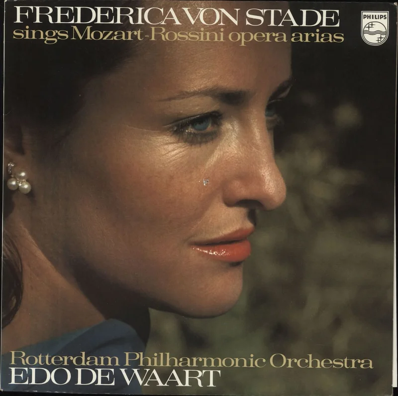 Wolfgang Amadeus Mozart Frederica von Stade sings Mozart-Rossini opera Arias Dutch Vinyl LP