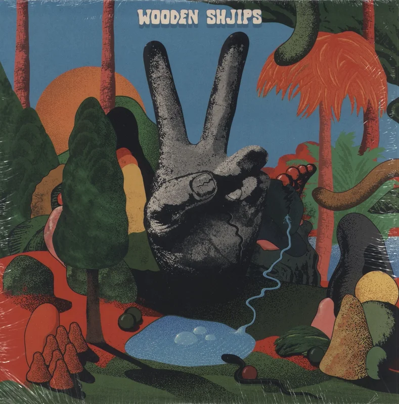 Wooden Shjips V. - Red Vinyl + Shrinkwrap UK Vinyl LP