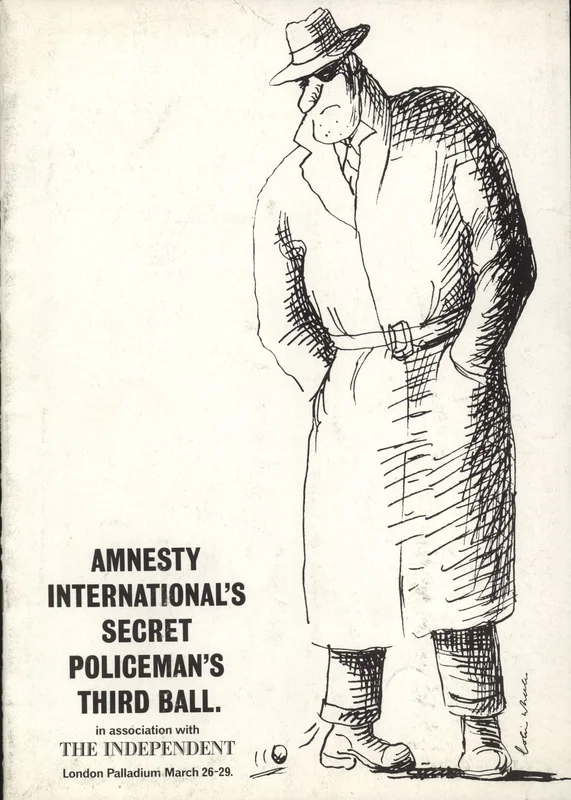 World Party Amnesty International's Secret Policeman's Ball Programme UK Tour programme