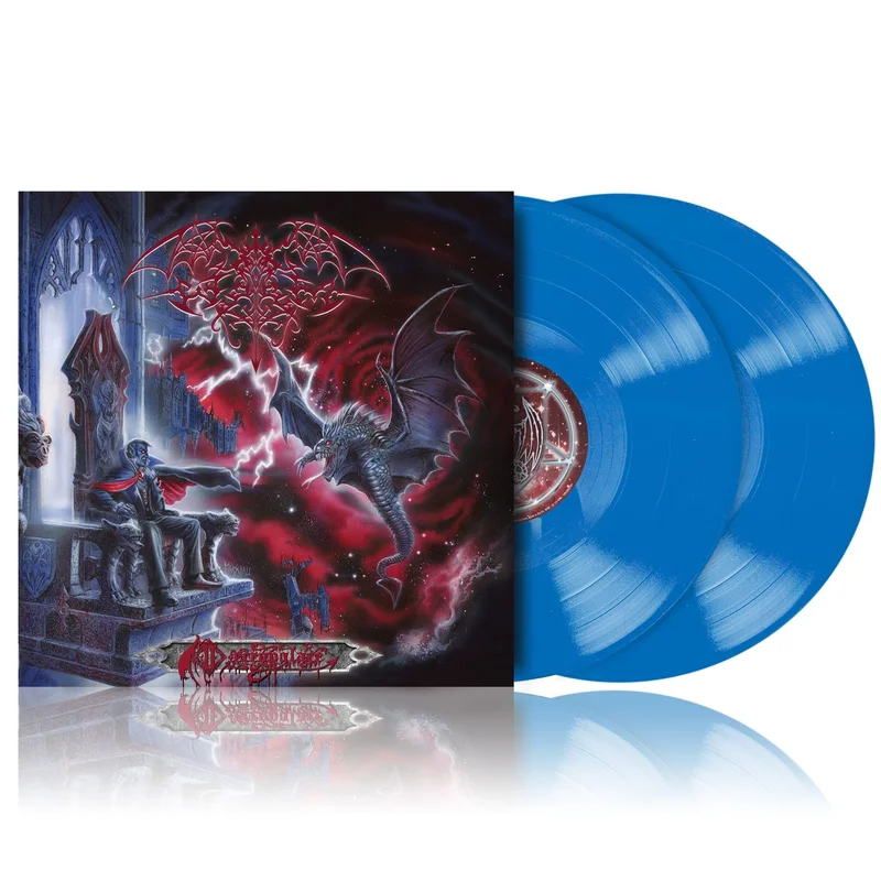 Worm Necropalace - Blue Vinyl - Sealed UK 2-LP vinyl set