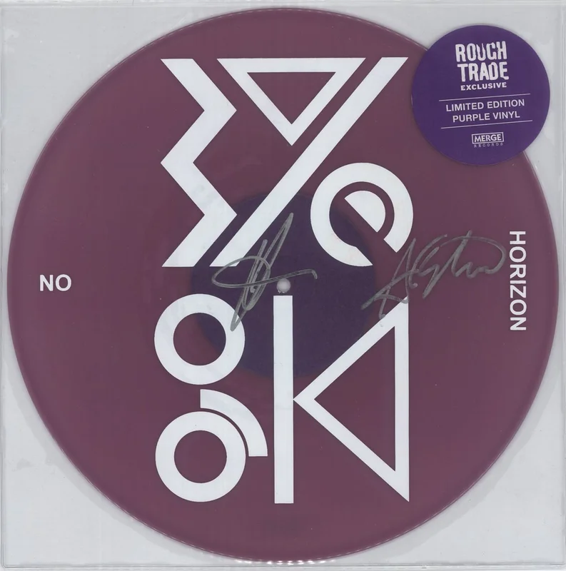 Wye Oak No Horizon - Purple Vinyl + Autographed US 12" vinyl