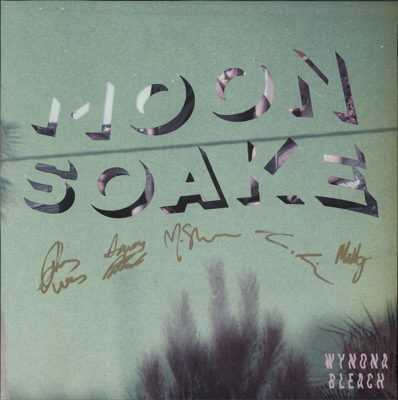 Wynona Bleach Moonsoake - Purple Vinyl + Autographed UK Vinyl LP