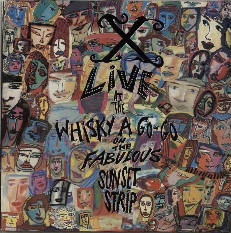 X Live At The Whisky A Go-Go On the Fabulous Sunset Strip German 2-LP vinyl set