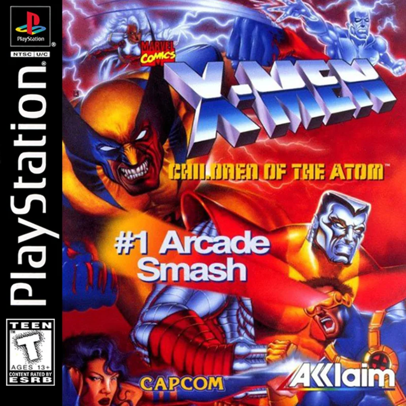 X-MEN CHILDREN OF THE ATOM - PLAYSTATION