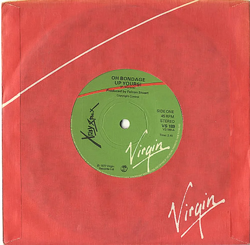 X-Ray Spex Oh Bondage Up Yours! UK 7" vinyl