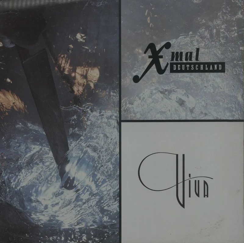 Xmal Deutschland Viva - Promo Stamp UK Promo Vinyl LP