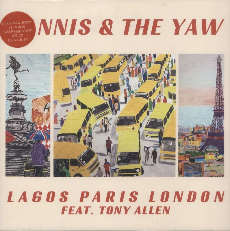 Yannis & The Yaw Lagos Paris London UK 12" vinyl