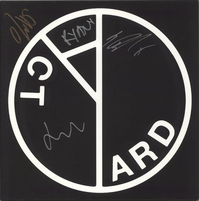 Yard Act The Overload - Ghetto Lettuce Green Vinyl 180 Gram - Autographed UK Vinyl LP