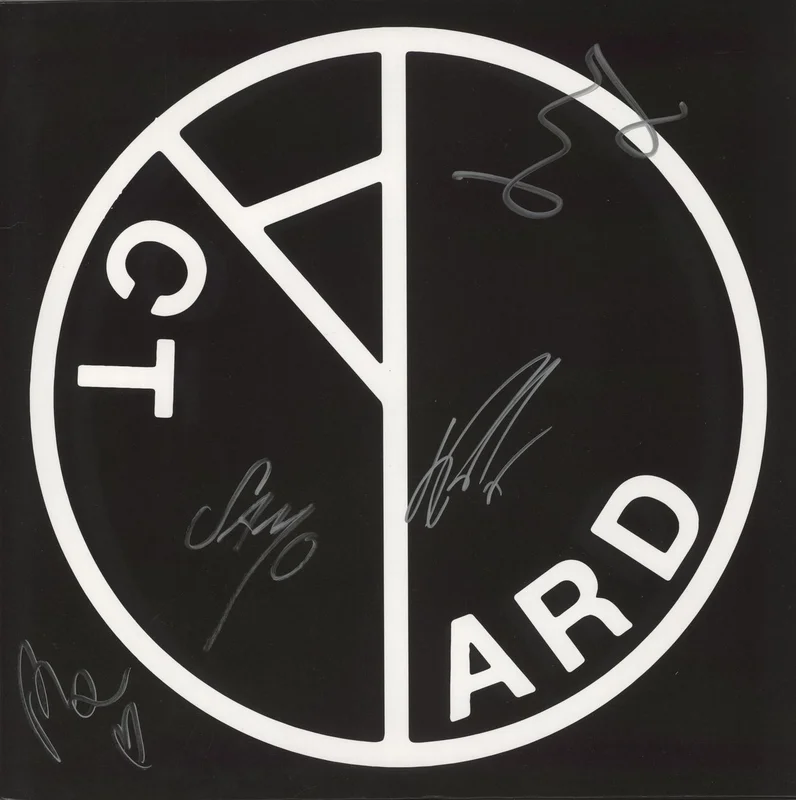 Yard Act The Overload - Gold Vinyl - Autographed UK 2-LP vinyl set
