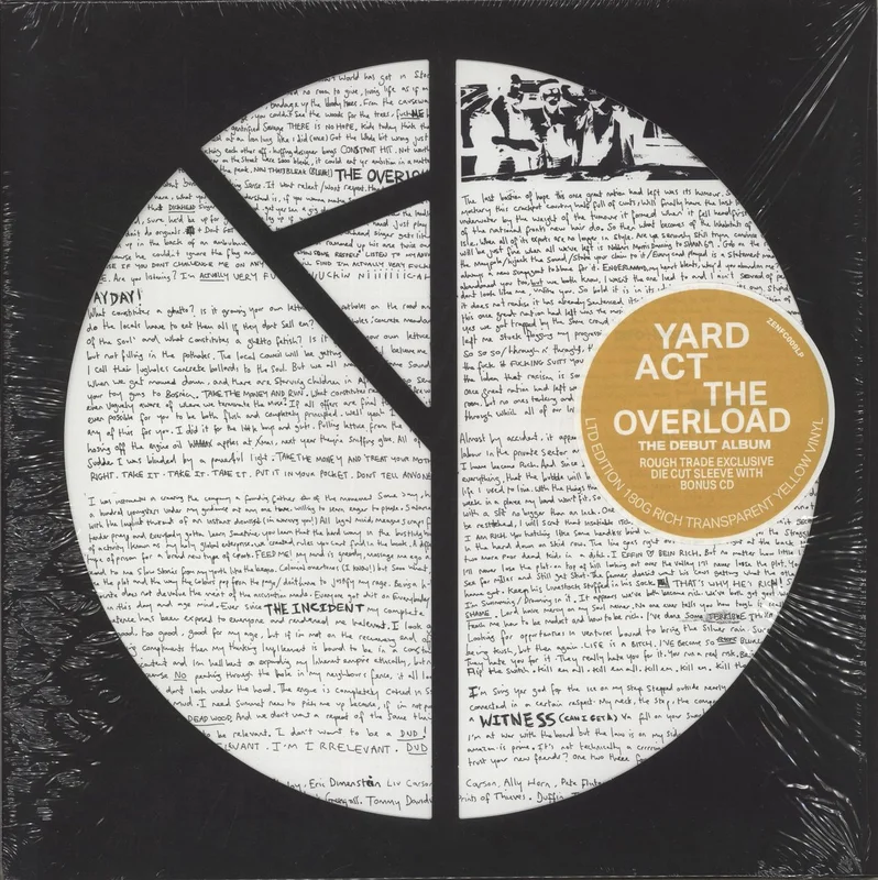 Yard Act The Overload - Yellow Vinyl + CD UK Vinyl LP