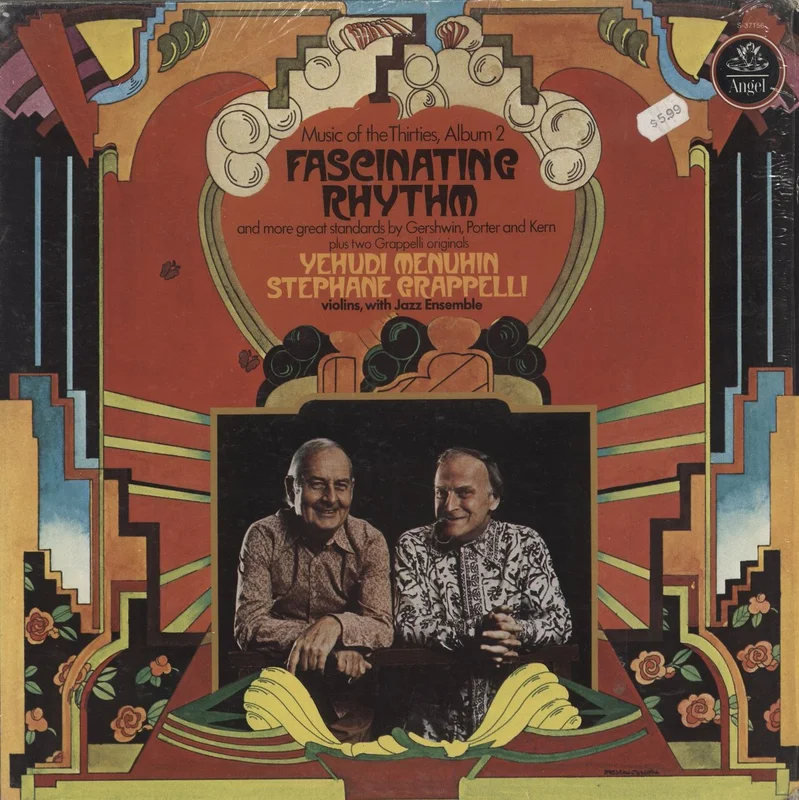 Yehudi Menuhin & Stphane Grappelli Fascinating Rhythm (Music Of The Thirties, Album 2) US Vinyl LP