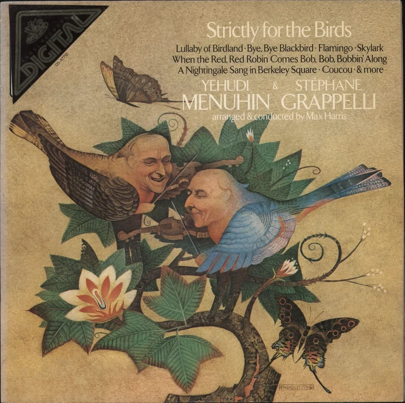 Yehudi Menuhin & Stphane Grappelli Strictly For The Birds US Vinyl LP