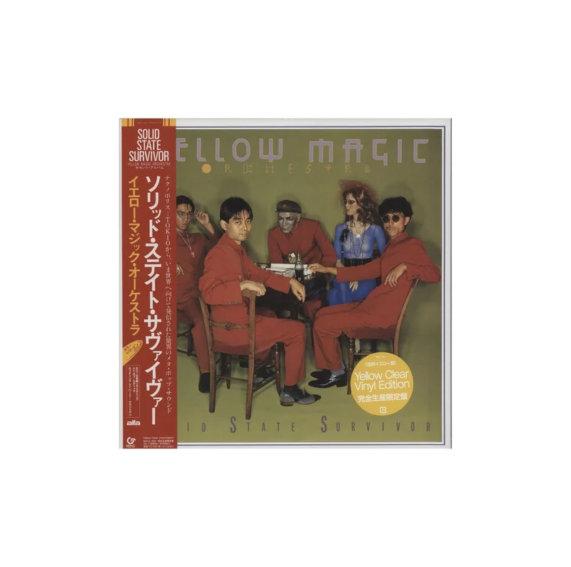 Yellow Magic Orchestra Solid State Survivor - Yellow Vinyl Japanese Vinyl LP