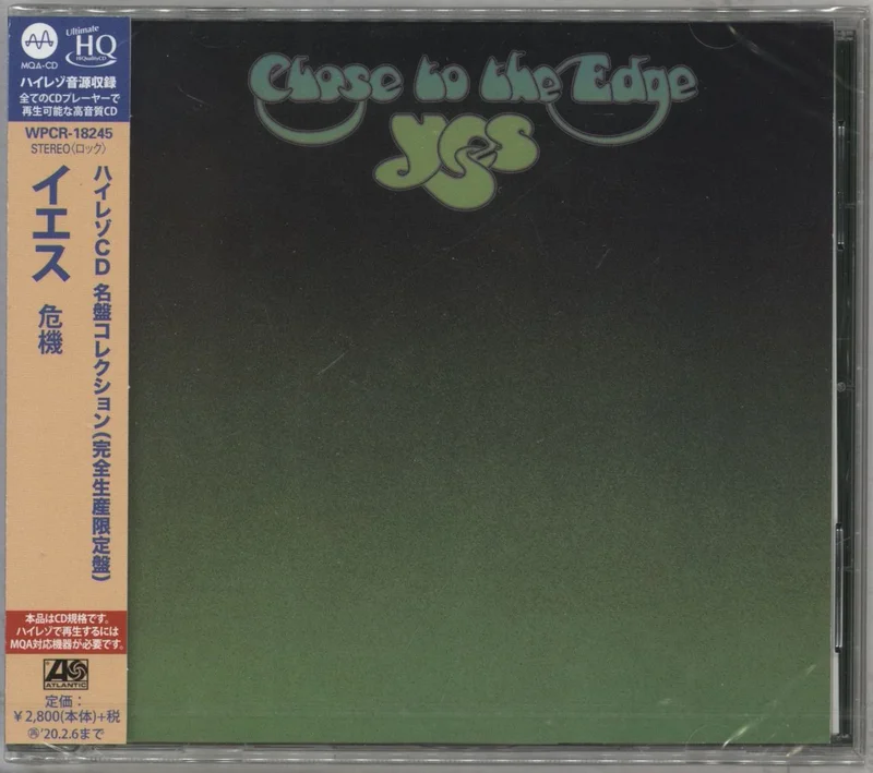 Yes Close To The Edge - MQA-CD UHQCD - Sealed Japanese CD album