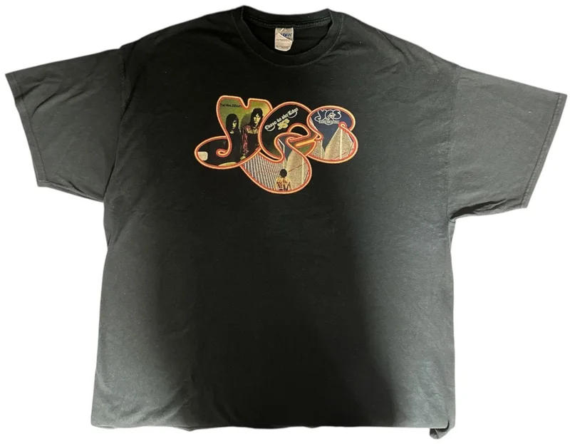 Yes Logo w/ Album Covers - Vintage UK T-shirt