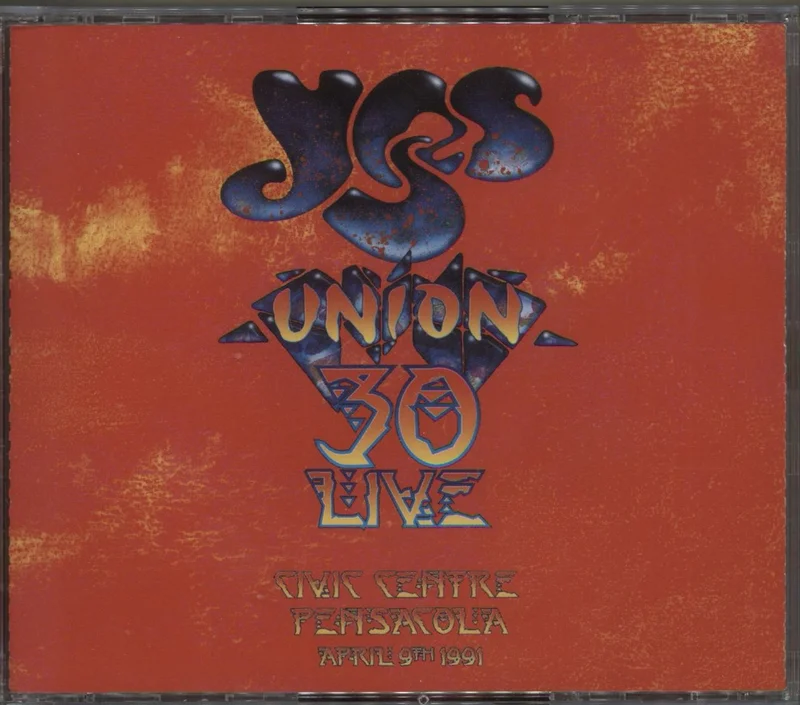 Yes Union 30 Live: Pensacola Civic Centre 1991 UK 4-CD set