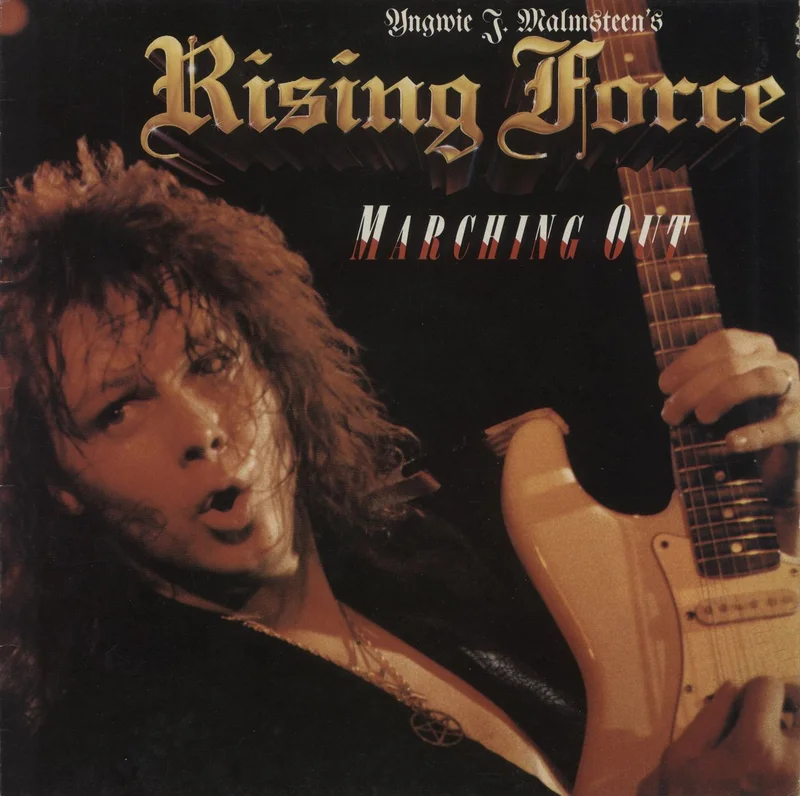 Yngwie Malmsteen Marching Out - EX UK Vinyl LP