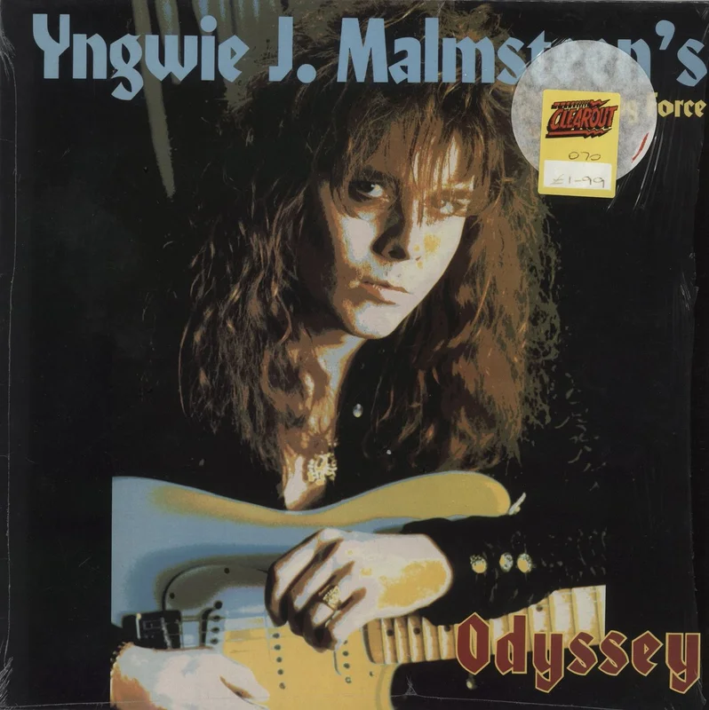 Yngwie Malmsteen Odyssey - Shrink UK Vinyl LP