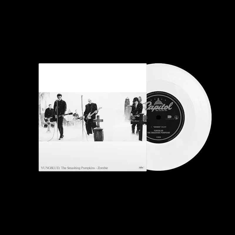 Yungblud & The Smashing Pumpkins Zombie - White Vinyl - Sealed UK 7" vinyl