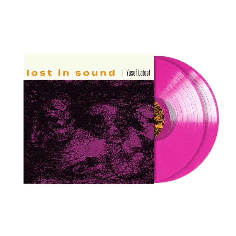 Yusef Lateef Lost In Sound - Translucent Magenta Vinyl - Mono / Stereo Edition - RSD 2026 UK 2-LP vinyl set