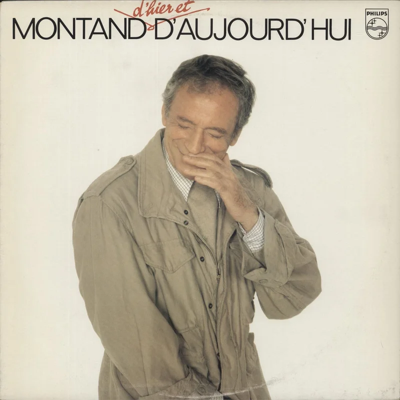 Yves Montand Montand D'hier Et D'aujourd'hui French Vinyl LP