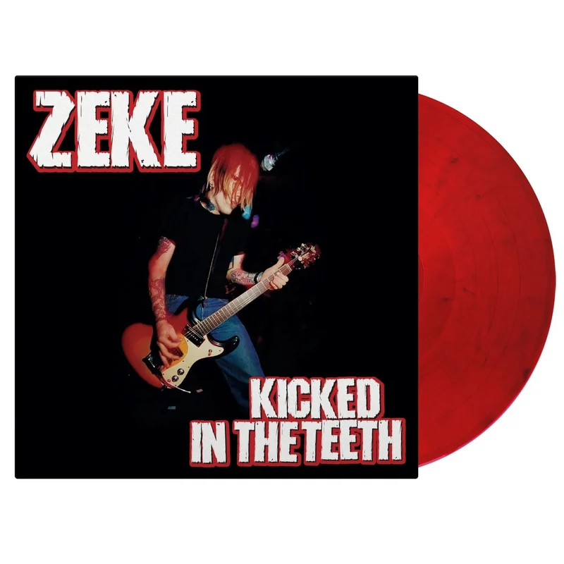 Zeke Kicked In The Teeth - Red & Black Marbled Vinyl 180 Gram - Numbered Edition UK Vinyl LP